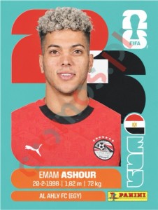 EGY15 Emam Ashour – FIFA World Cup 2026 Panini