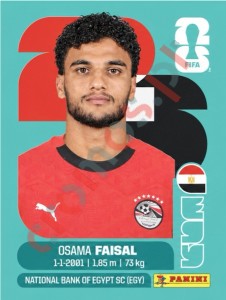 EGY16 Osama Faisal – FIFA World Cup 2026 Panini