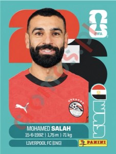 EGY17 Mohamed Salah – FIFA World Cup 2026 Panini