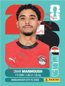 EGY20 Omar Marsmoush – FIFA World Cup 2026 Panini