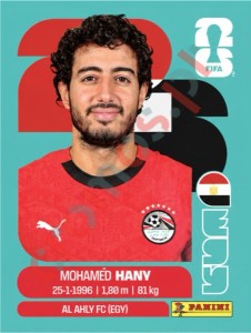 EGY3 Mohamed Hany – FIFA World Cup 2026 Panini