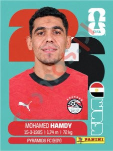 EGY4 Mohamed Hamdy – FIFA World Cup 2026 Panini