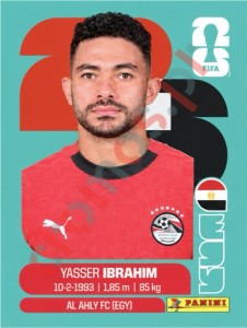 EGY5 Yasser Ibrahim – FIFA World Cup 2026 Panini