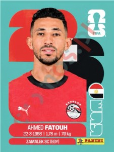 EGY9 Ahmed Fatouh – FIFA World Cup 2026 Panini