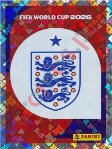 ENG1 Emblem – FIFA World Cup 2026 Panini