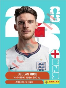 ENG10 Declan Rice – FIFA World Cup 2026 Panini