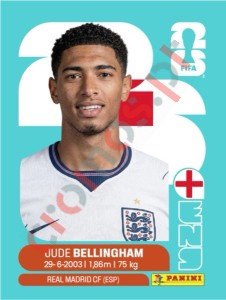 ENG11 Jude Bellingham – FIFA World Cup 2026 Panini