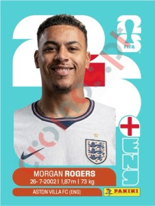 ENG14 Morgan Rogers – FIFA World Cup 2026 Panini