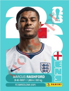 ENG19 Marcus Rashford – FIFA World Cup 2026 Panini