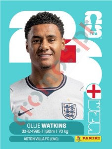 ENG20 Ollie Watkins – FIFA World Cup 2026 Panini
