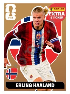 EHb Erling Haaland – FIFA World Cup 2026 Panini
