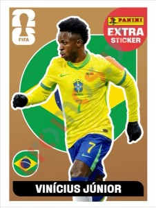 VJb Vinícíús Júnior – FIFA World Cup 2026 Panini