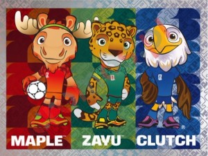 FWC3 Official Mascots – FIFA World Cup 2026 Panini