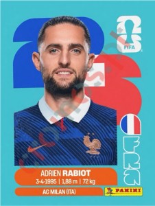 FRA12 Adrien Rabiot – FIFA World Cup 2026 Panini