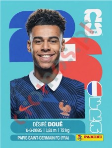 FRA17 Désiré Doué – FIFA World Cup 2026 Panini