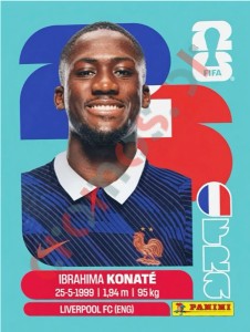 FRA6 Ibrahima Konate – FIFA World Cup 2026 Panini