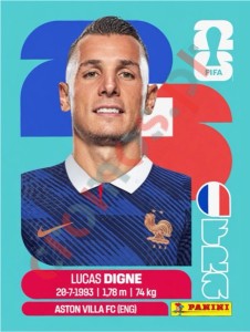 FRA8 Lucas Digne – FIFA World Cup 2026 Panini