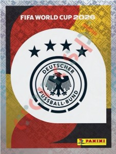 GER1 Emblem – FIFA World Cup 2026 Panini