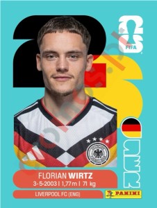 GER11 Florian Wirtz – FIFA World Cup 2026 Panini