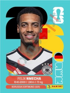 GER12 Felix Nmecha – FIFA World Cup 2026 Panini