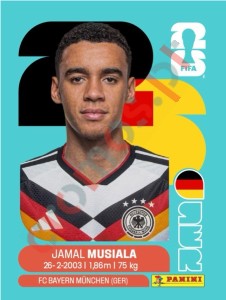 GER15 Jamal Musiala – FIFA World Cup 2026 Panini