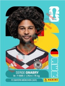 GER16 Serge Gnabry – FIFA World Cup 2026 Panini