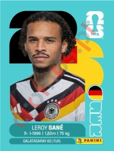 GER18 Leroy Sane – FIFA World Cup 2026 Panini