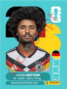 GER19 Karim Adeyemi – FIFA World Cup 2026 Panini
