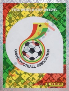 GHA1 Emblem – FIFA World Cup 2026 Panini