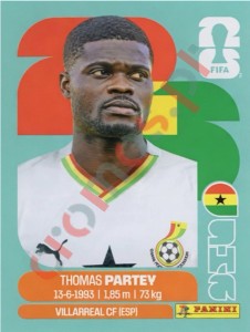GHA10 Thomas Partey – FIFA World Cup 2026 Panini