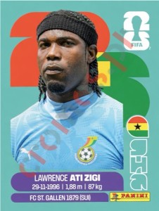 GHA2 Lawrence Ati Zigi – FIFA World Cup 2026 Panini