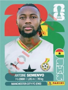 GHA20 Antoine Semenyo – FIFA World Cup 2026 Panini