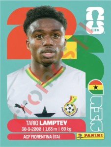 GHA3 Tariq Lamptey – FIFA World Cup 2026 Panini