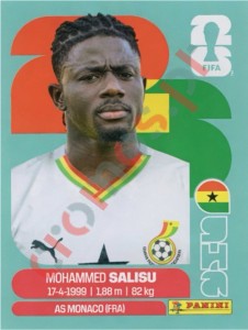 GHA4 Mohammed Salisu – FIFA World Cup 2026 Panini