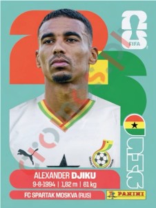 GHA6 Alexander Djiku – FIFA World Cup 2026 Panini