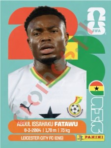 GHA9 Abdul Issahaku Fatawu – FIFA World Cup 2026 Panini