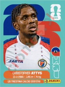 HAI14 Christopher Attys – FIFA World Cup 2026 Panini