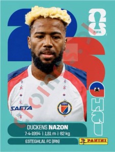 HAI18 Duckens Nazon – FIFA World Cup 2026 Panini