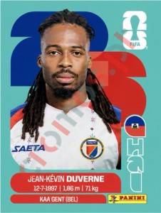 HAI5 Jean-Kevin Duverne – FIFA World Cup 2026 Panini