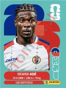 HAI6 Ricardo Adé – FIFA World Cup 2026 Panini