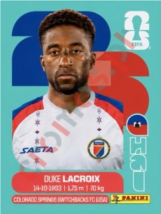 HAI7 Duke Lacroix – FIFA World Cup 2026 Panini