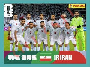 IRN13 Team Photo – FIFA World Cup 2026 Panini
