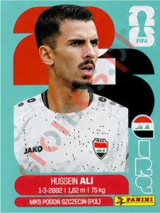 IRQ4 Hussein Ali – FIFA World Cup 2026 Panini