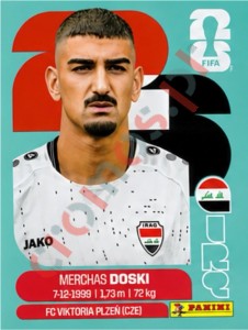IRQ6 Merchas Doski – FIFA World Cup 2026 Panini