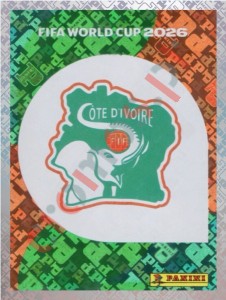 CIV1 Emblem – FIFA World Cup 2026 Panini