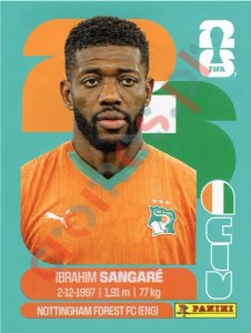 CIV12 Ibrahim Sangare – FIFA World Cup 2026 Panini