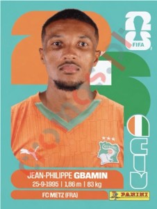 CIV14 Jean-Philippe Gbamin – FIFA World Cup 2026 Panini