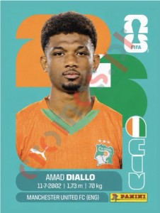 CIV15 Amad Diallo – FIFA World Cup 2026 Panini