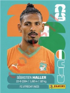 CIV16 Sébastien Haller – FIFA World Cup 2026 Panini