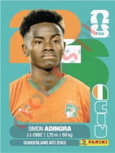 CIV17 Simon Adingra – FIFA World Cup 2026 Panini